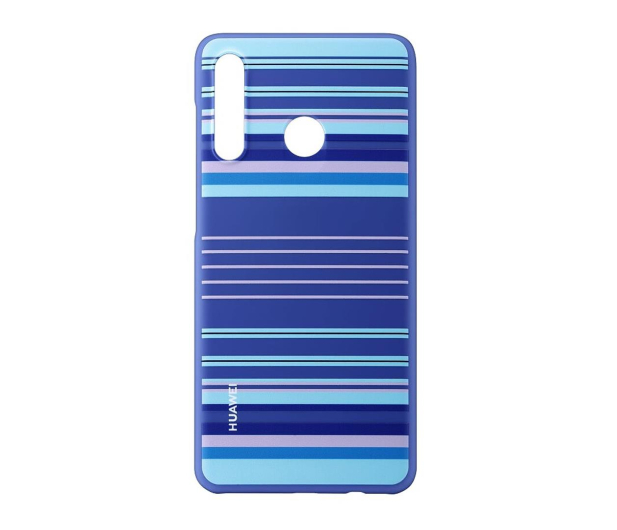 Etui do Huawei P30 Lite niebieskie linie - 484516 - zdjęcie